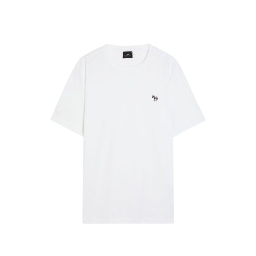 Ps Paul Smith Men Zebra Logo Cotton T-Shirt